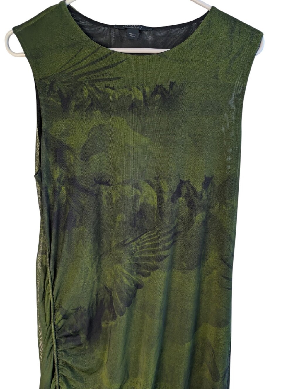 All Saints Nora Colca Midi Dress - Picture 6 of 9